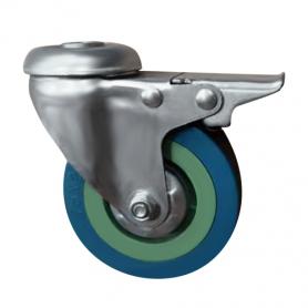 Аппаратная колесная опора с протектором на шинке SChgb 93 PVC